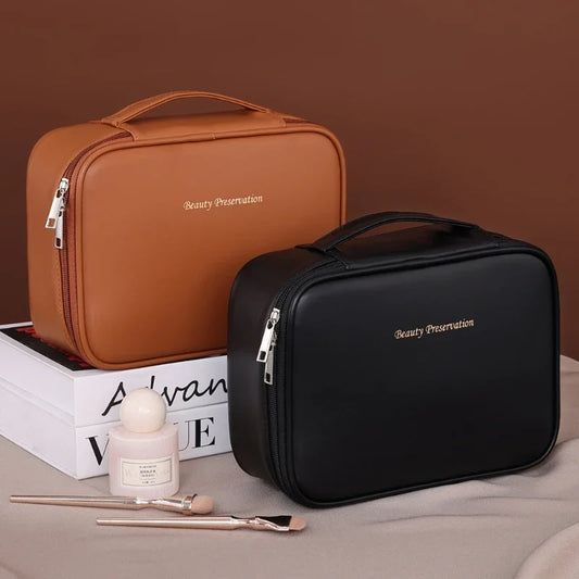 New Women'S Cosmetic Bag Portable Storage Bag Large Capacity Luxury Makeup Bag Travel Organizer Essentials Toiletry Bags