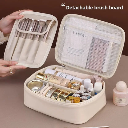 New Women'S Cosmetic Bag Portable Storage Bag Large Capacity Luxury Makeup Bag Travel Organizer Essentials Toiletry Bags