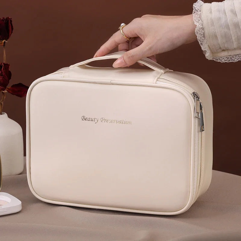 New Women'S Cosmetic Bag Portable Storage Bag Large Capacity Luxury Makeup Bag Travel Organizer Essentials Toiletry Bags